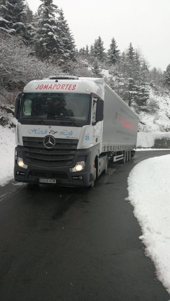 Transporte de mercancías por carretera