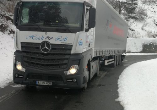Transporte de mercancías por carretera
